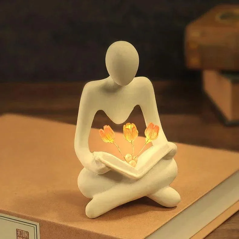 Reading Man Lamp - ISTANBULLU LTD