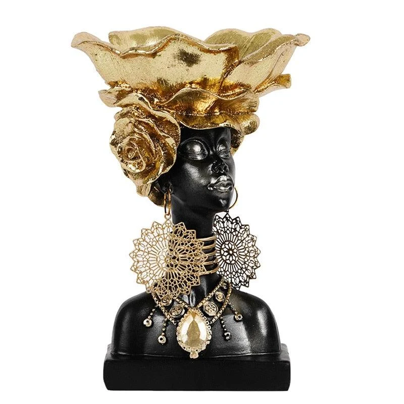 S28ff9d6de53d4152833878198fd38308M Woman Head Tray - ISTANBULLU LTD