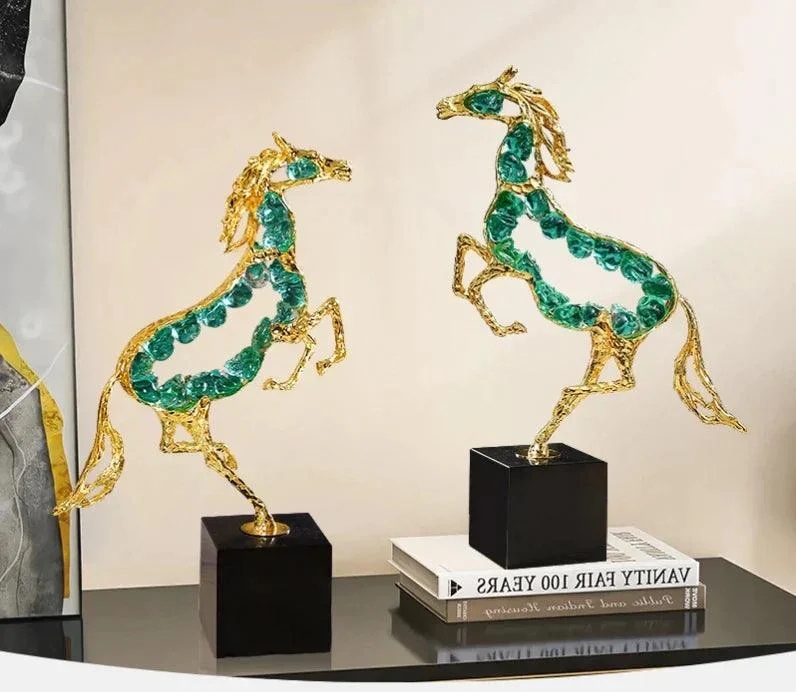 S3365fa23d0a64729b7cb506dc73ff7d8w Running Horse Sculpture - ISTANBULLU LTD