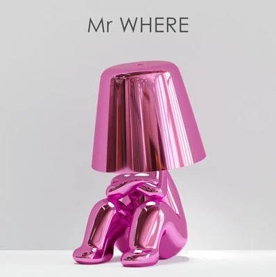 Rainbow Thinking Man Lamp - ISTANBULLU LTD
