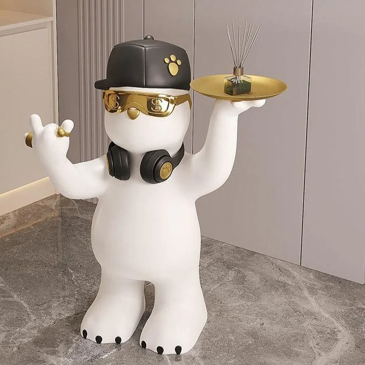 Rapper Bear Statue - ISTANBULLU LTD
