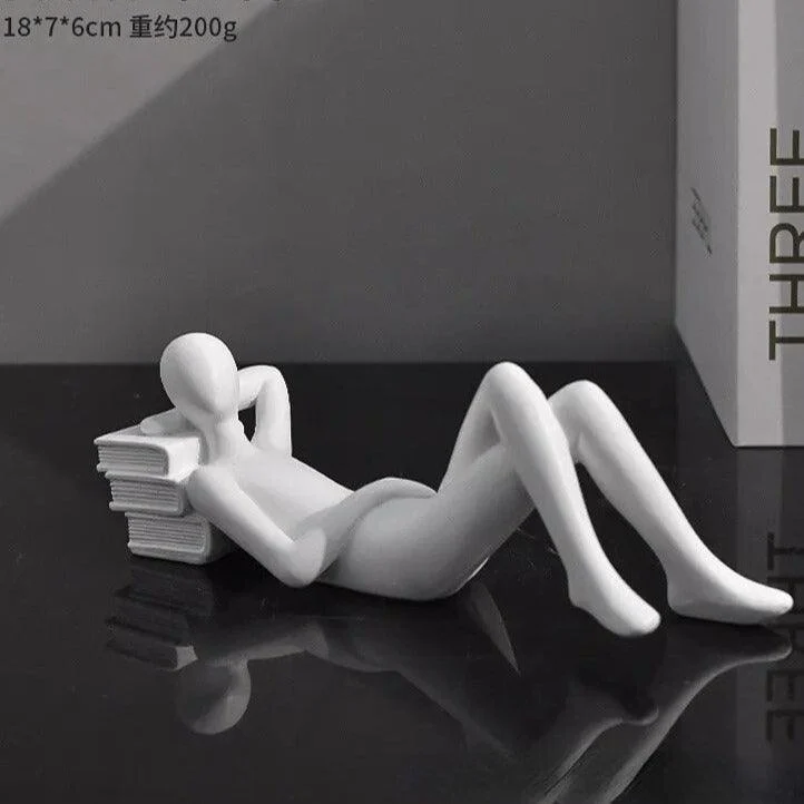 S7168e19f0bad4c3882a1deecb8cb174cs Thinker Reading Sculptures - ISTANBULLU LTD