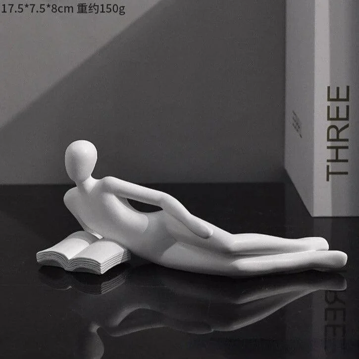 S755c8eadd85c48c1b557a6de29c61294q Thinker Reading Sculptures - ISTANBULLU LTD