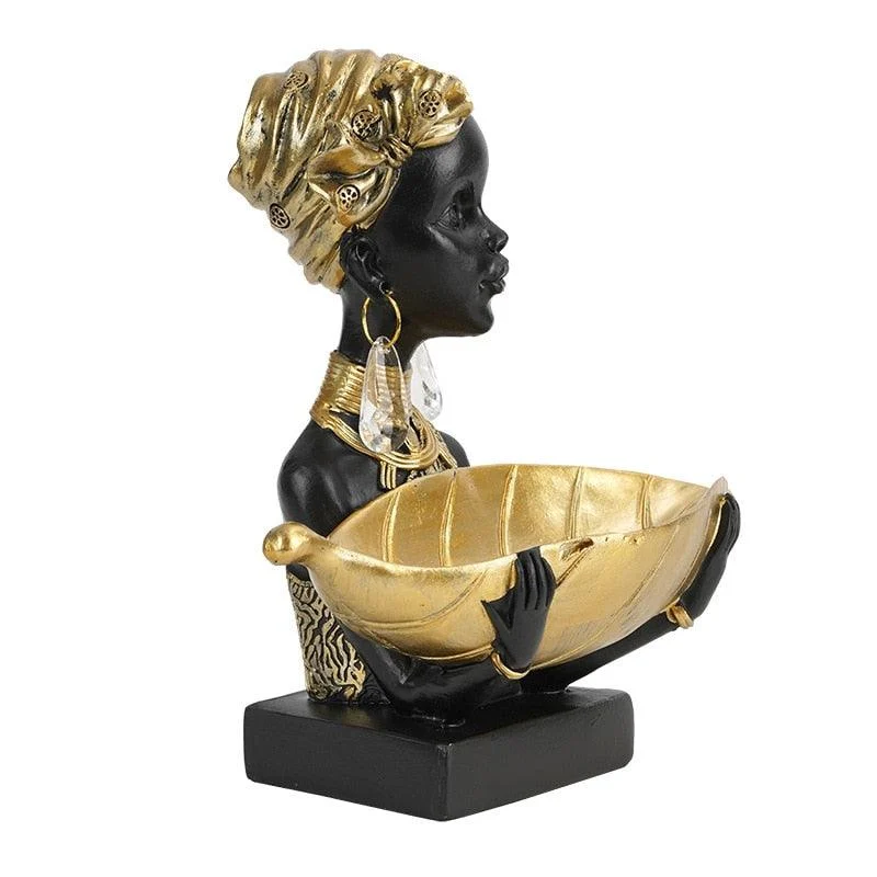 S7d75538376f34a9bb43fdc44d2dddd01h Woman Head Tray - ISTANBULLU LTD