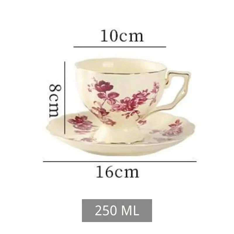 S86df9926fdb74867951487698b19684ea Retro European Floral Tea Cup Set - ISTANBULLU LTD