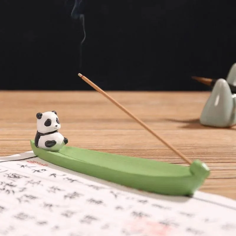 S92ccc1db8b804414a496d83b9f842fafH Resin Animal Carrot Leaf Incense Holder - ISTANBULLU LTD