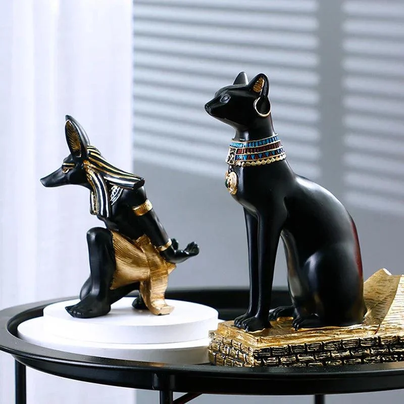 Saakar Hars Egyptische Anubis Hond Kat God Beeldjes Wijnrek Fles Houder Opbergbeeld Huis Woonkamer Desktop Decor.jpg A6fe455b 65b4 48bf 9ea1 Dd35cb0814f0