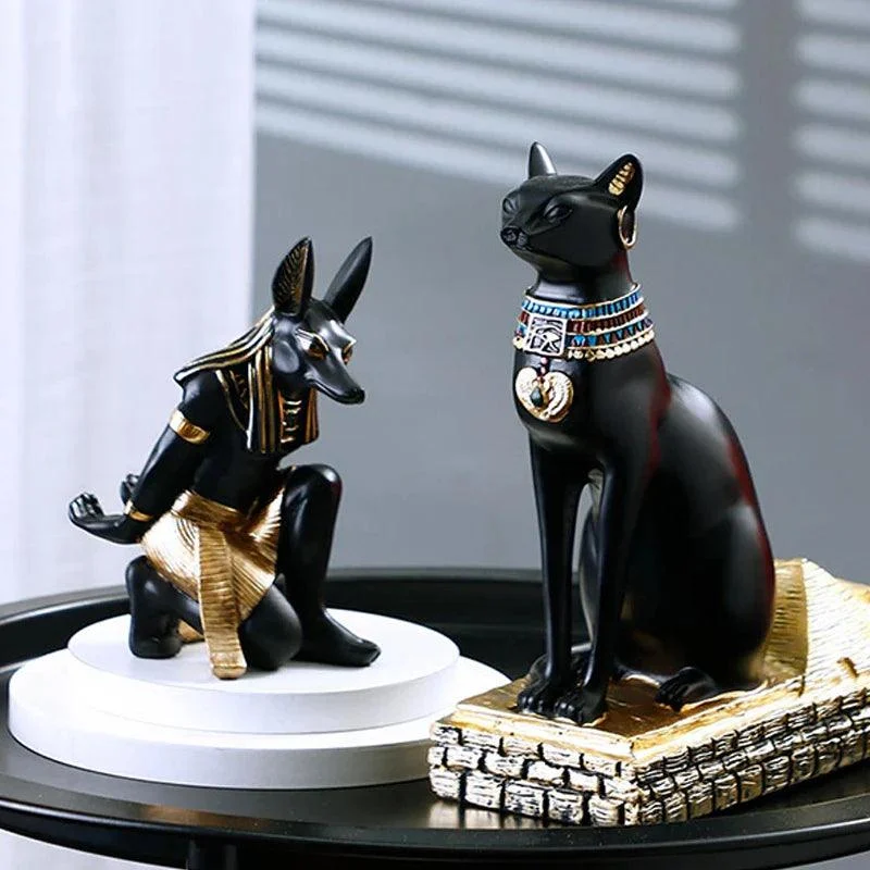 Saakar Hars Egyptische Anubis Hond Kat God Beeldjes Wijnrek Fles Houder Opbergbeeld Huis Woonkamer Desktop Decor.jpg Eefb10cb 2951 4136 89ee 6d8dc9895830