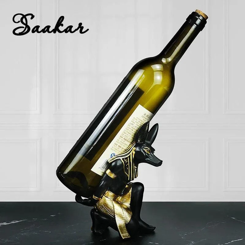 Saakar Hars Egyptische Anubis Hond Kat God Beeldjes Wijnrek Fles Houder Opbergbeeld Huis Woonkamer Desktop Decor.jpg Fa9f18ee 872c 4e54 8d6c 225f9d581ccc