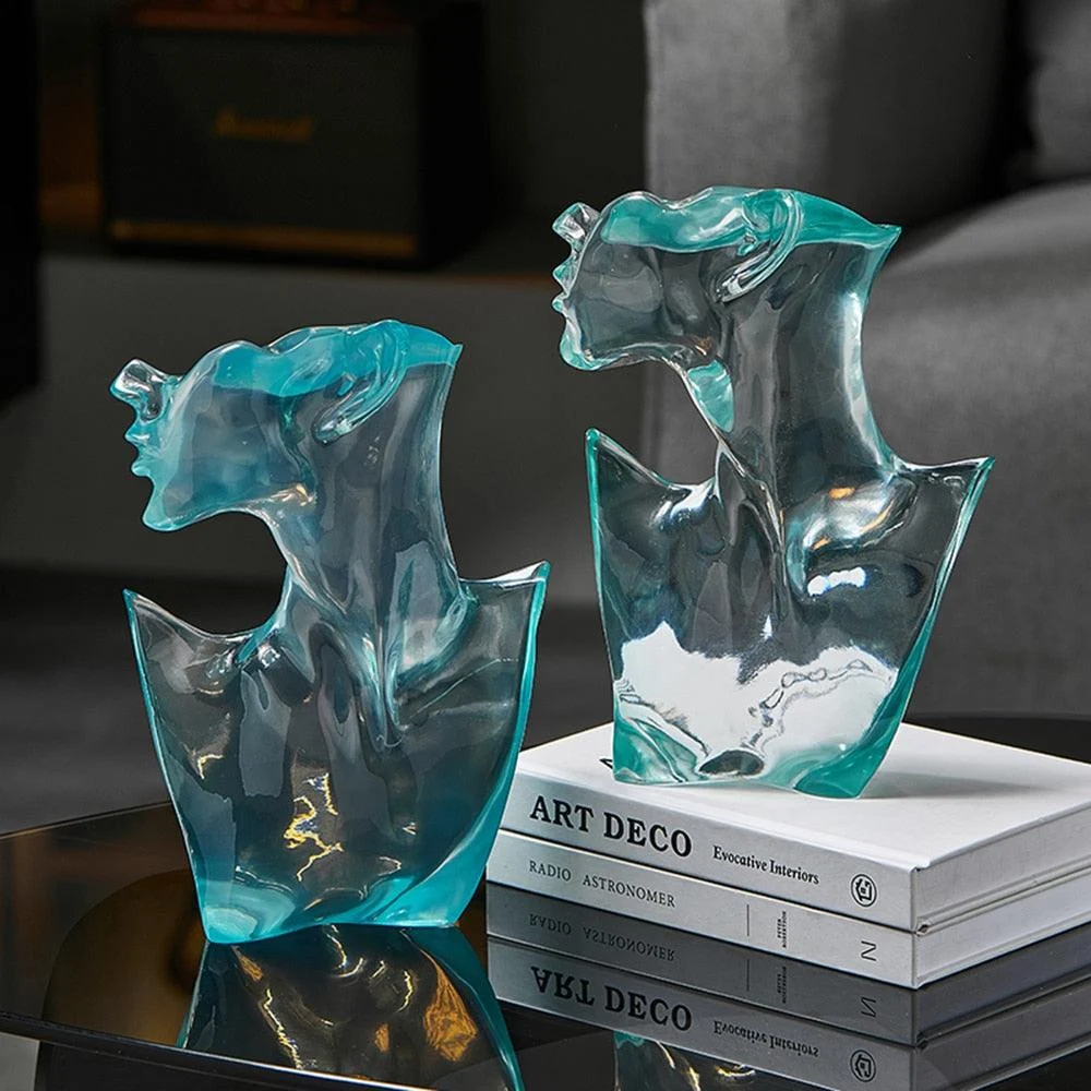 Sacdea323b4b74ed2986f2f8e865d1732I Transparent Man Statue - ISTANBULLU LTD