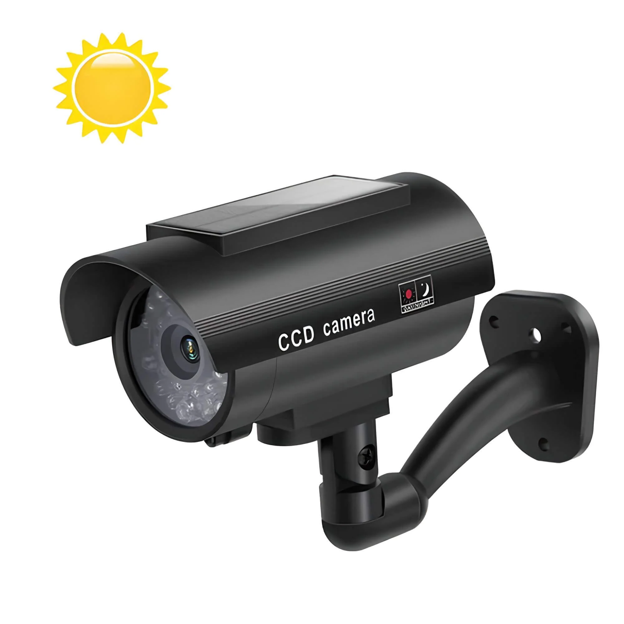 SafeWatchDummyCam-SolarbetriebeneAttrappemitBewegungsmelderundLED-LichtSolarschwarz Safewatchdummycam Solarbetriebeneattrappemitbewegungsmelderundled Lichtsolarschwarz