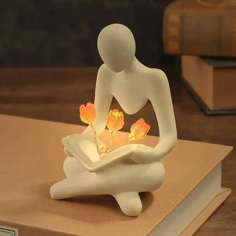 Reading Man Lamp - ISTANBULLU LTD