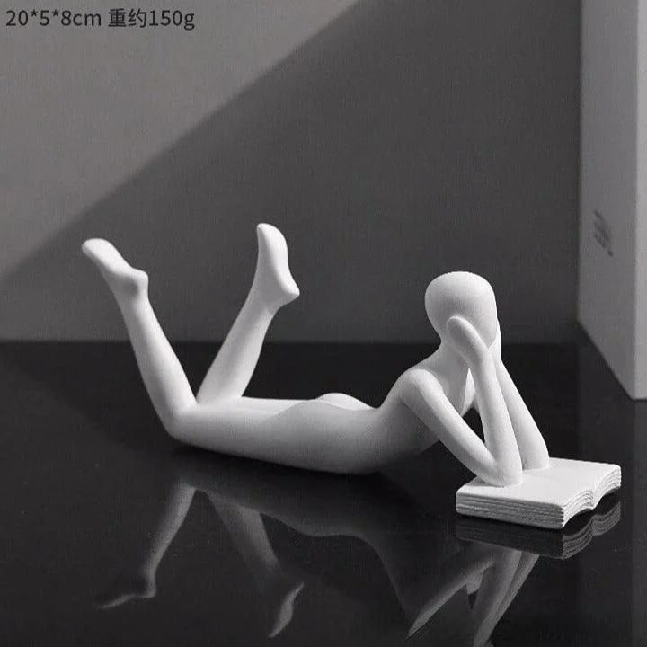 Sb635d16837c7414d902b558e8abd9022D Thinker Reading Sculptures - ISTANBULLU LTD