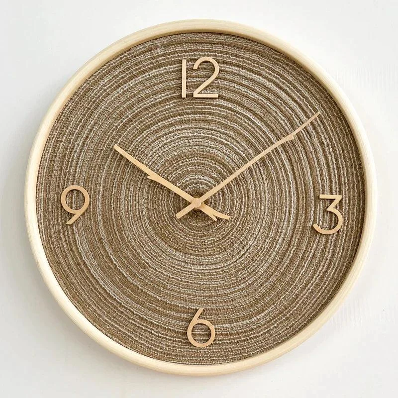 Vintage Wooden Clock - ISTANBULLU LTD
