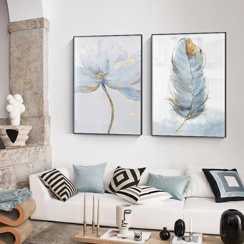 ScandinavianAbstractFlower-Homeko1 Scandinavian Abstract Flower - Homeko