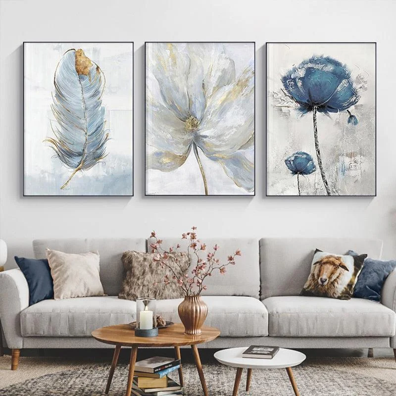 ScandinavianAbstractFlower-Homeko2 Scandinavian Abstract Flower - Homeko
