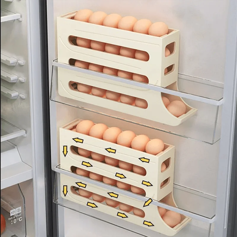 Scrolling Egg Rack - Homeko