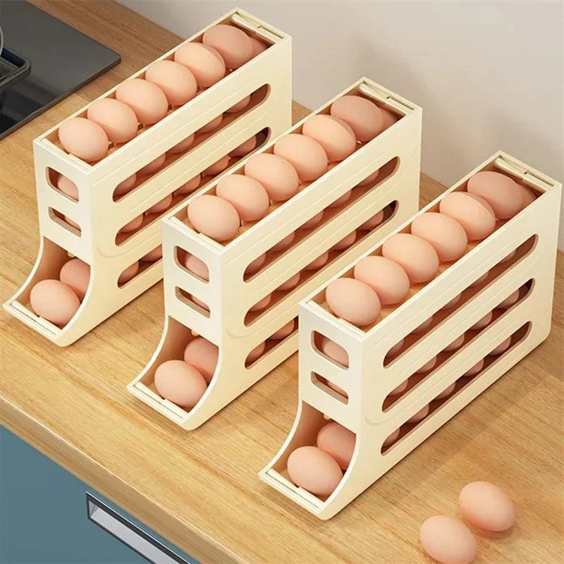 Scrolling Egg Rack - Homeko