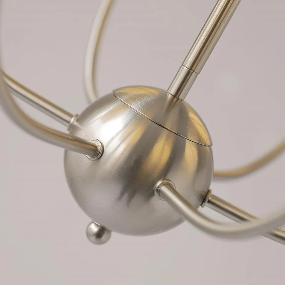 Sculptural_Glass_Ribbed_Chandelier_13 Sculptural Glass Ribbed Chandelier 13