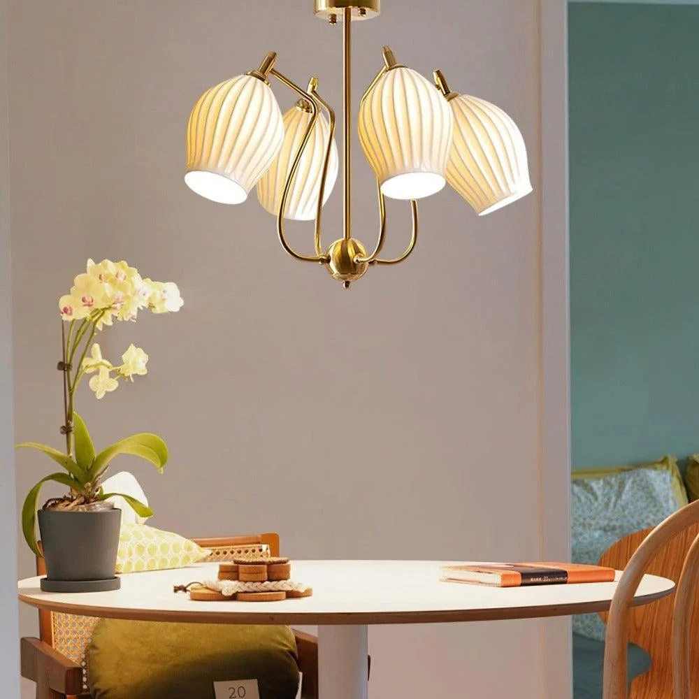Sculptural_Glass_Ribbed_Chandelier_17 Sculptural Glass Ribbed Chandelier 17