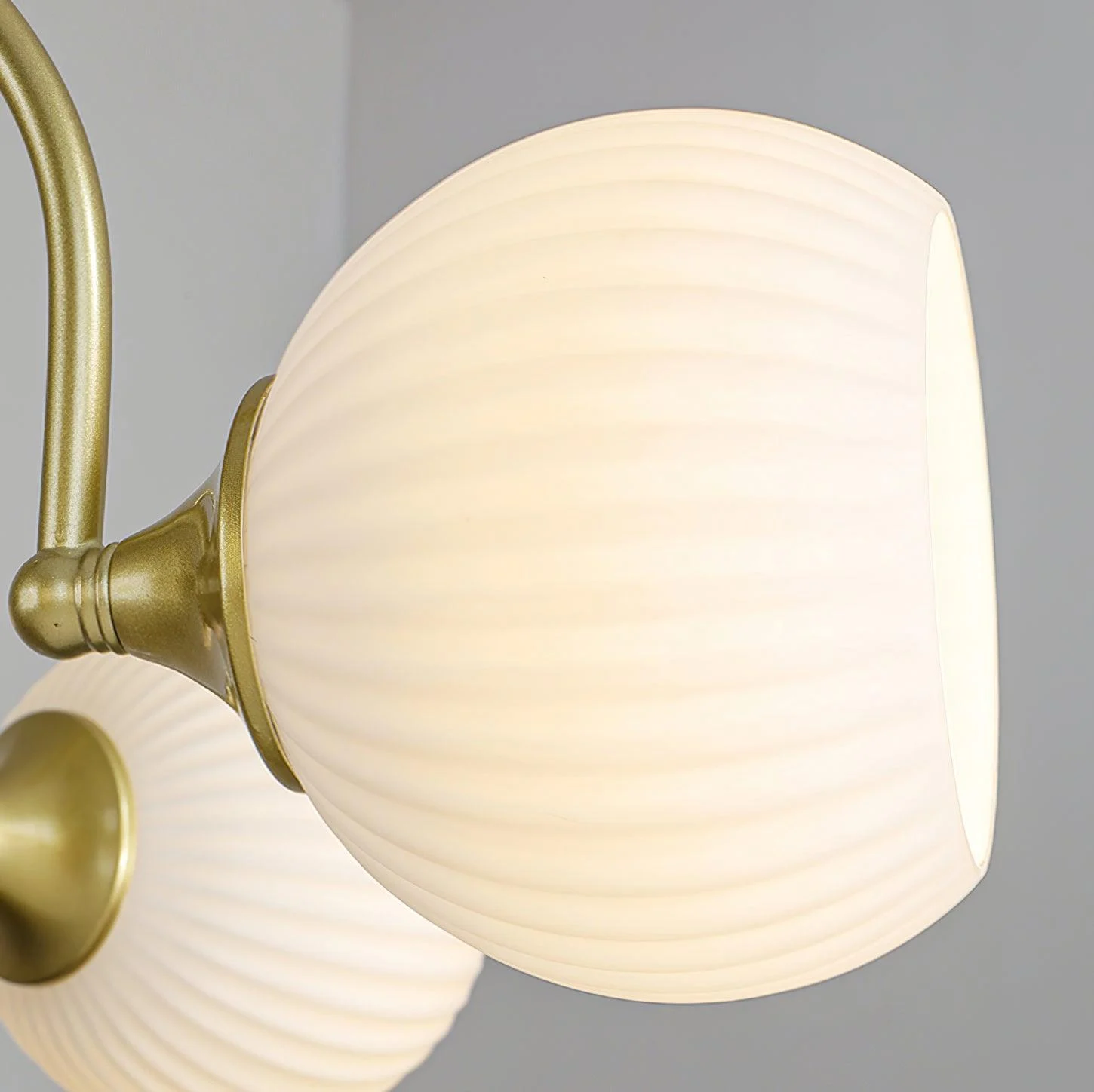 Sculptural_Glass_Ribbed_Chandelier_46 Sculptural Glass Ribbed Chandelier 46