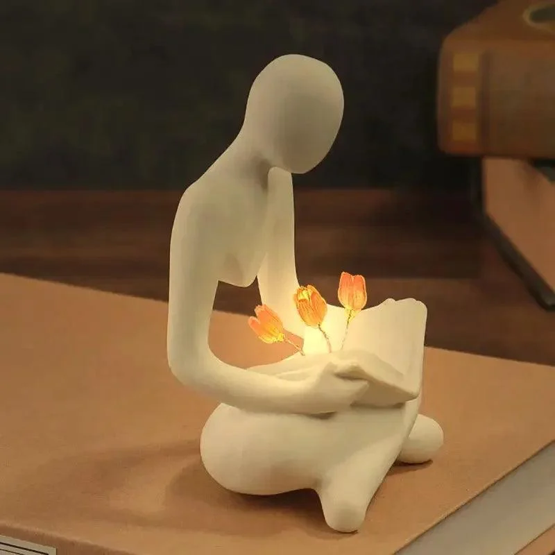 Reading Man Lamp - ISTANBULLU LTD