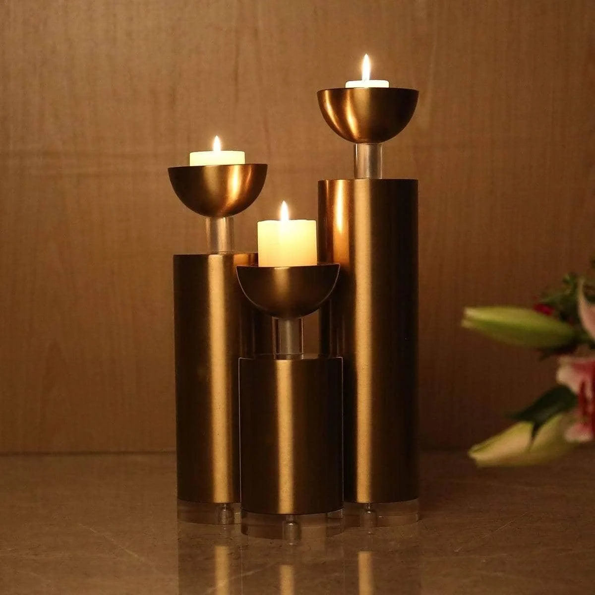 Semi-spherical-Candlestick-Modern-Elegant-Home-Accent-2 Semi Spherical Candlestick Modern Elegant Home Accent 2