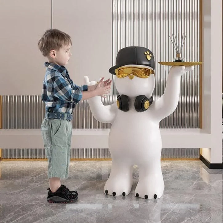 Rapper Bear Statue - ISTANBULLU LTD