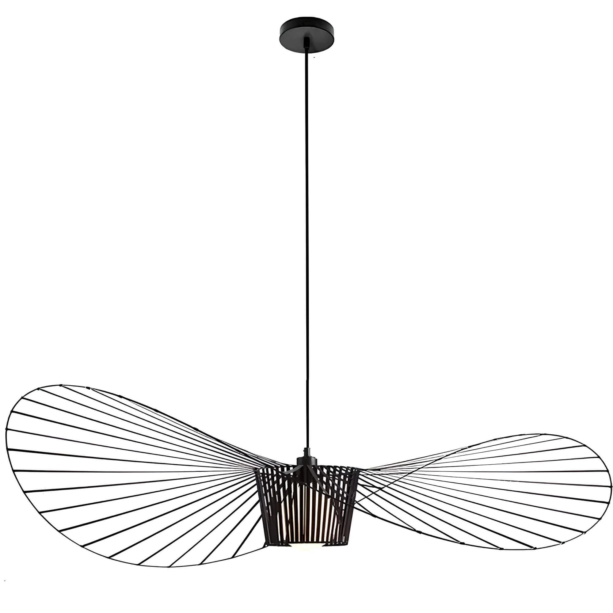 Shadowsleekpendelleuchte Eleganteschwarzehut Design4