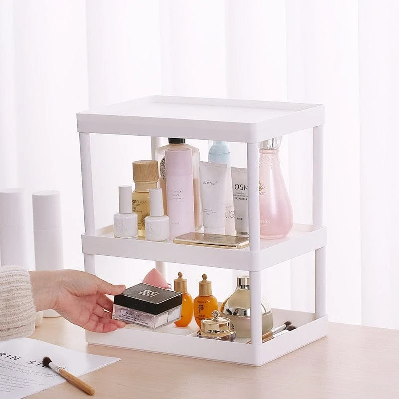 Shelf Organizer Multi Layer Storage Shelf Desktop Sundries Stationery Cosmetics Storage Rack Bathroom Kitchen Storage Organizer 57fcf01f E989 4912 A71e 58c417580a6d
