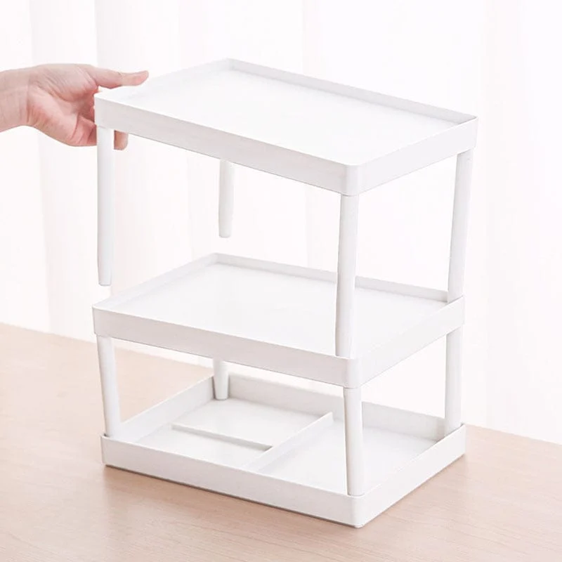 Shelf Organizer Multi Layer Storage Shelf Desktop Sundries Stationery Cosmetics Storage Rack Bathroom Kitchen Storage Organizer Ac2ee7c4 F2a8 4874 96b6 8b442c72475c