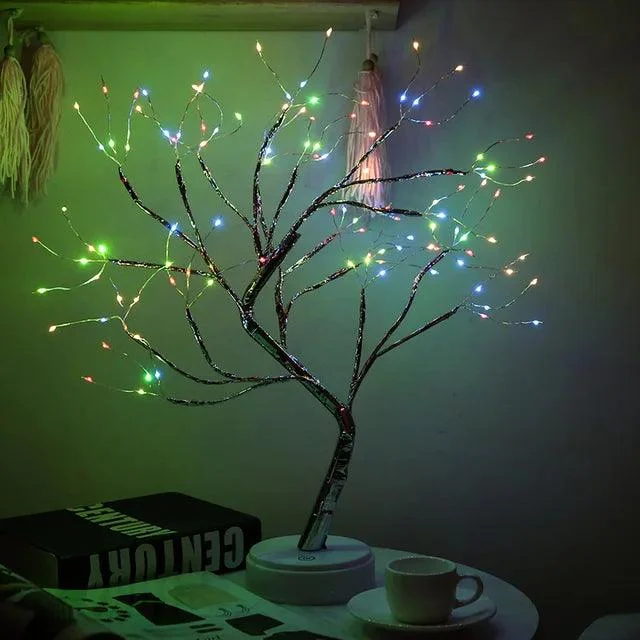 ShineCreativeTreeTableLampLightingGiftforKidsHomeBedroom-Homeko9 Shine Creative Tree Table Lamp Lighting Gift for Kids Home Bedroom - Homeko