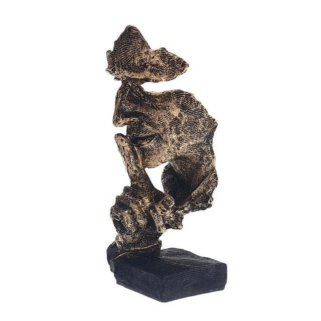 SilenceIsGoldStatues-Homeko1 Silence Is Gold Statues - Homeko