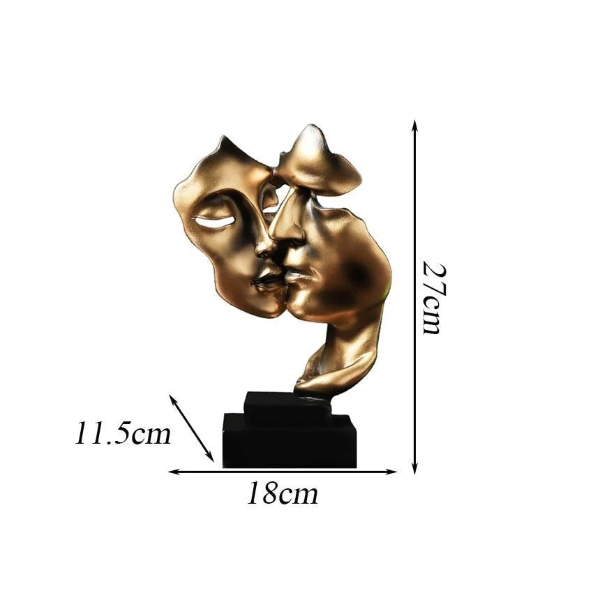 SilenceLoveFigurine-Homeko8 Silence Love Figurine - Homeko