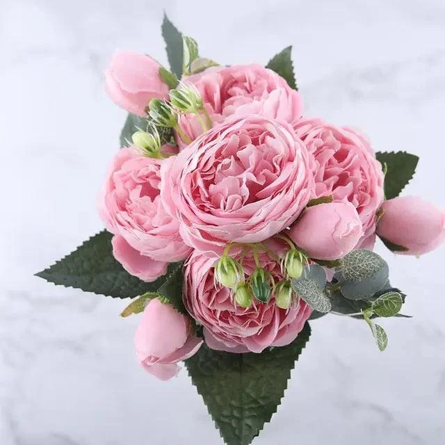 Silky-Rose-Gypsophila-Bouquet-Decorfaure-1685707123 Silky Rose Gypsophila Bouquet - ISTANBULLU LTD