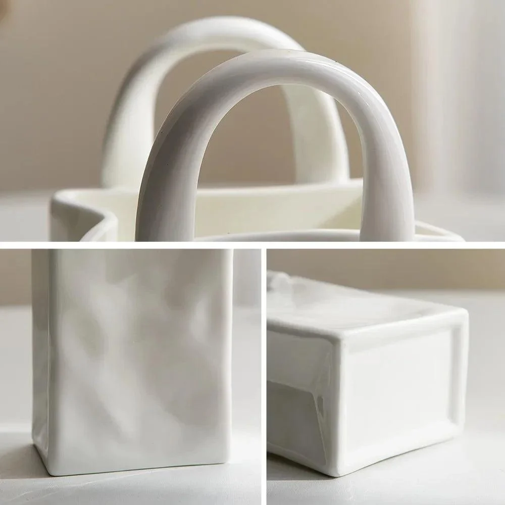 SimpleDecorativeHandbagVase-Homeko6 Simple Decorative Handbag Vase - Homeko