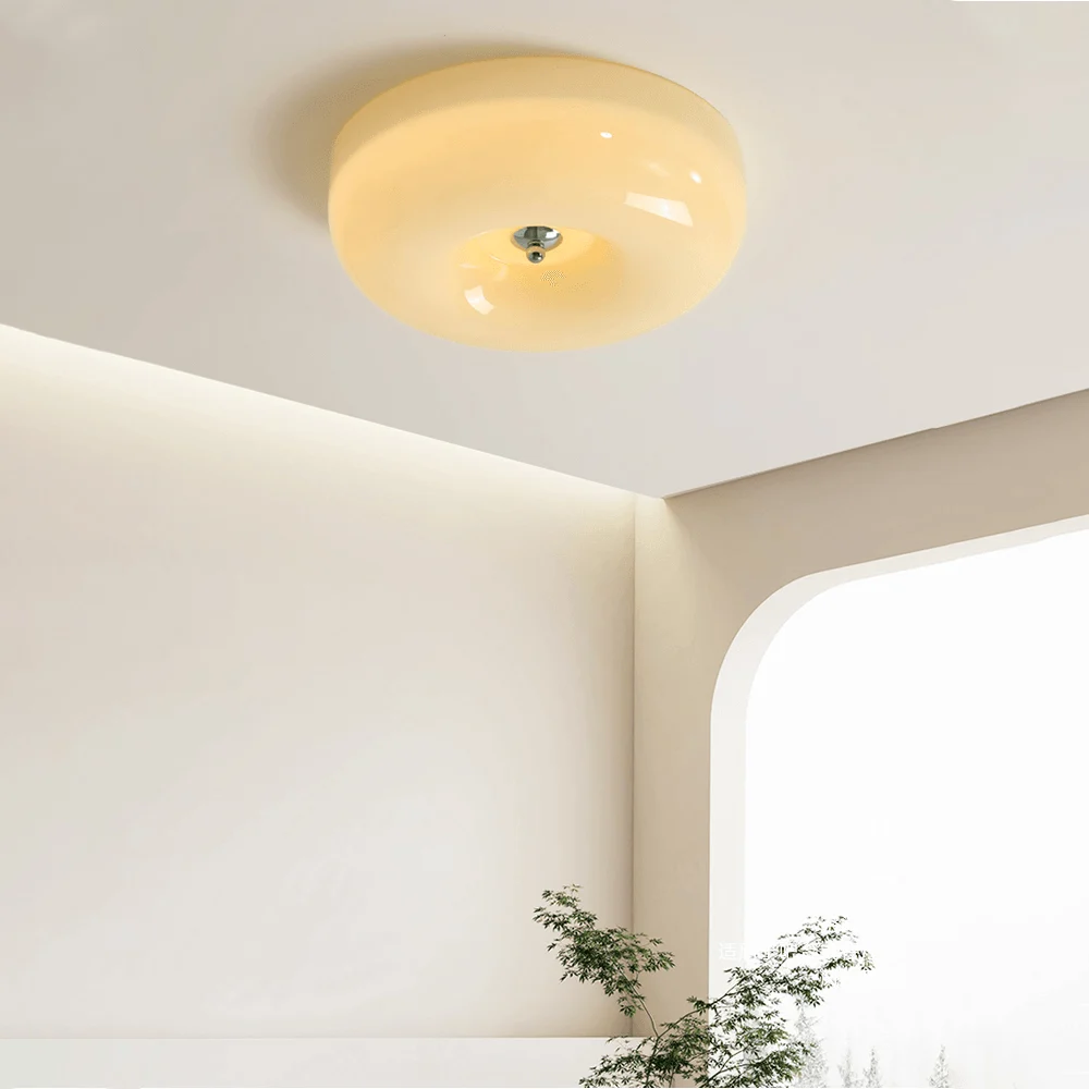 Simple Round Ceiling Lamp for Bedroom - Homeko