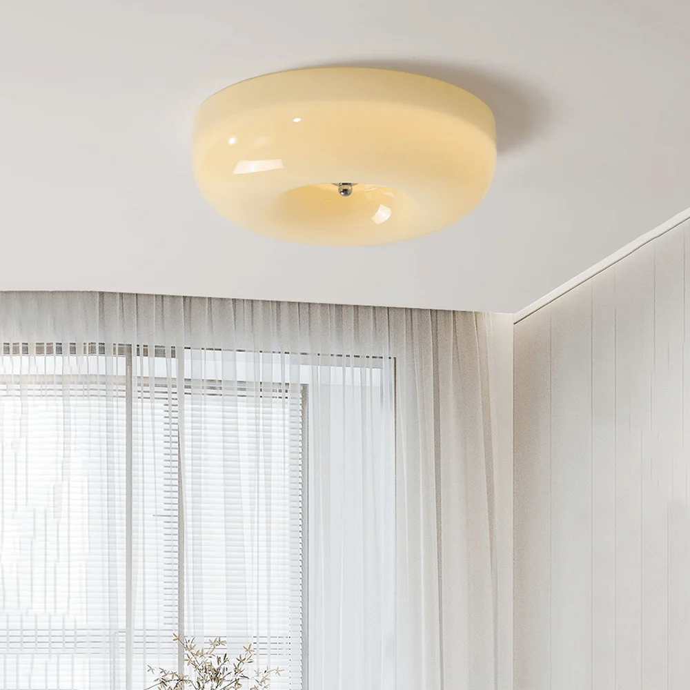 Simple Round Ceiling Lamp for Bedroom - Homeko