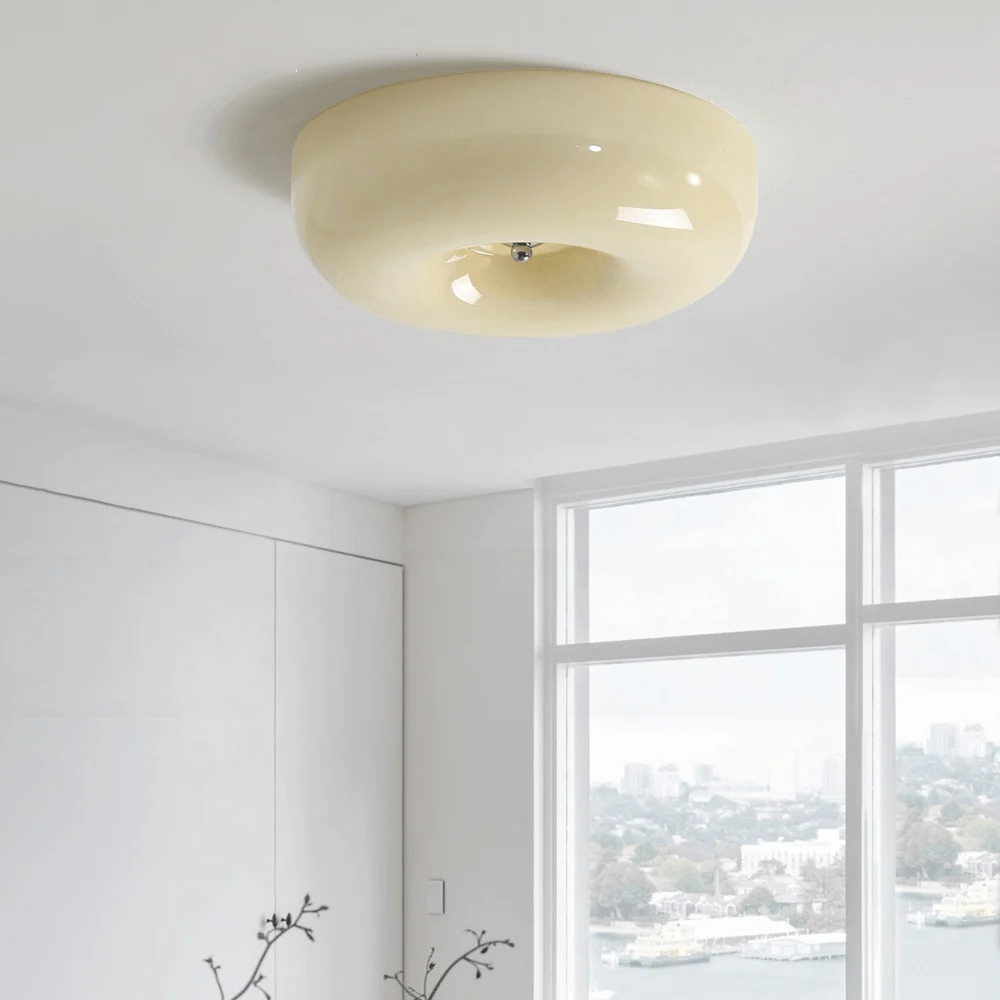 Simple Round Ceiling Lamp for Bedroom - Homeko