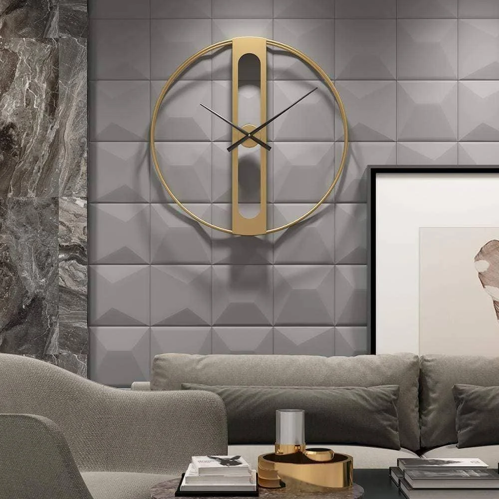 Sleek Modern Nordic Wall Clock Timekeeping With A Contemporary Twist 4