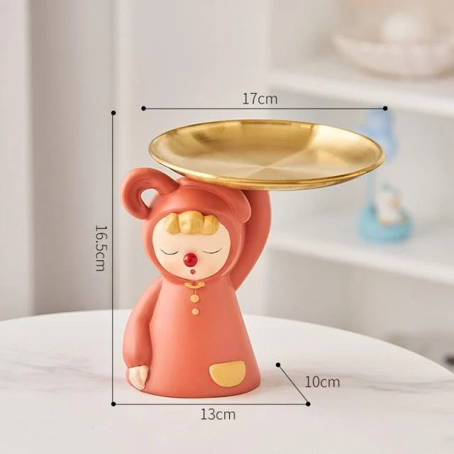 SleepyJesterCandyTray-Homeko1 Sleepy Jester Candy Tray - Homeko