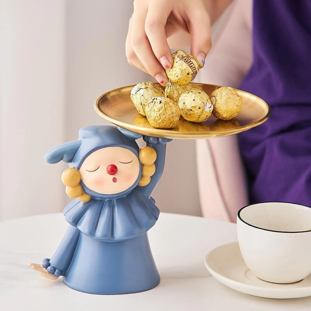 SleepyJesterCandyTray-Homeko7 Sleepy Jester Candy Tray - Homeko