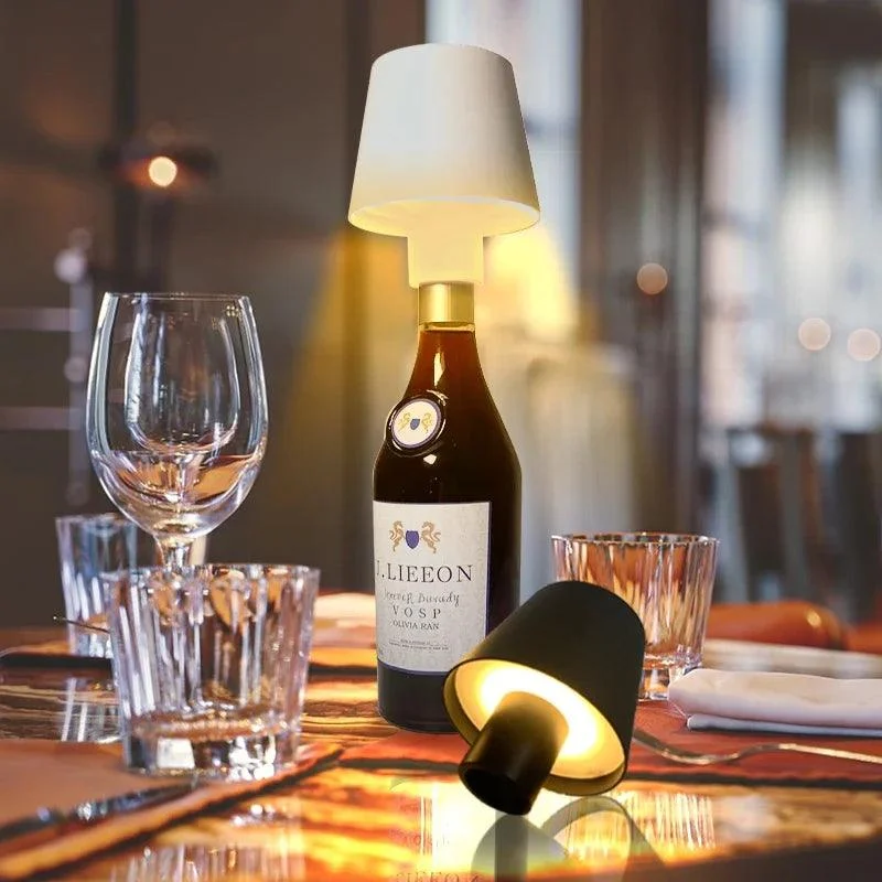 SmallLightingLEDBlackWhiteLampPortableChargingDecorative-Homeko6 Small Lighting LED Black White Lamp Portable Charging Decorative - Homeko