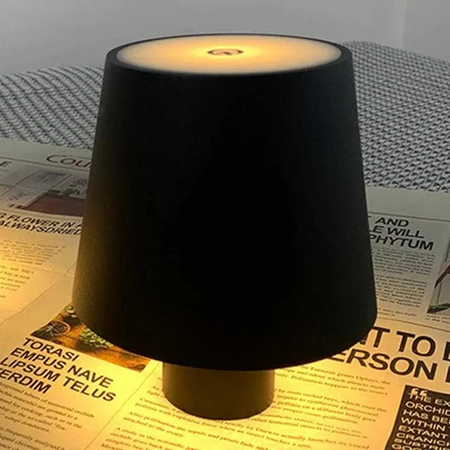 SmallLightingLEDBlackWhiteLampPortableChargingDecorative-Homeko7 Small Lighting LED Black White Lamp Portable Charging Decorative - Homeko