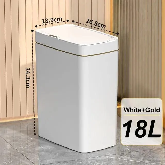 SmartBathroomTrashCan-Homeko2 Smart Bathroom Trash Can - Homeko