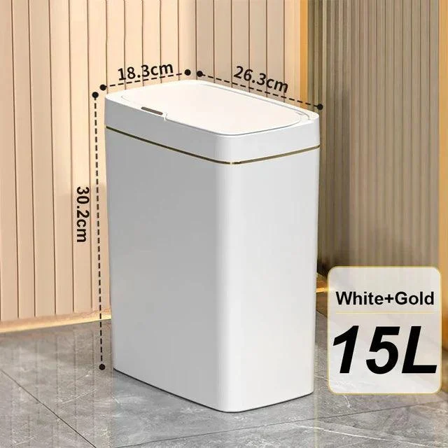 SmartBathroomTrashCan-Homeko3 Smart Bathroom Trash Can - Homeko