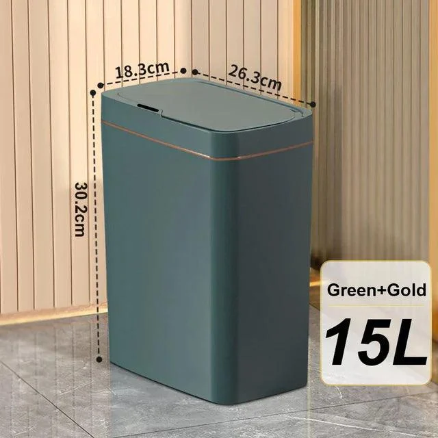 SmartBathroomTrashCan-Homeko4 Smart Bathroom Trash Can - Homeko