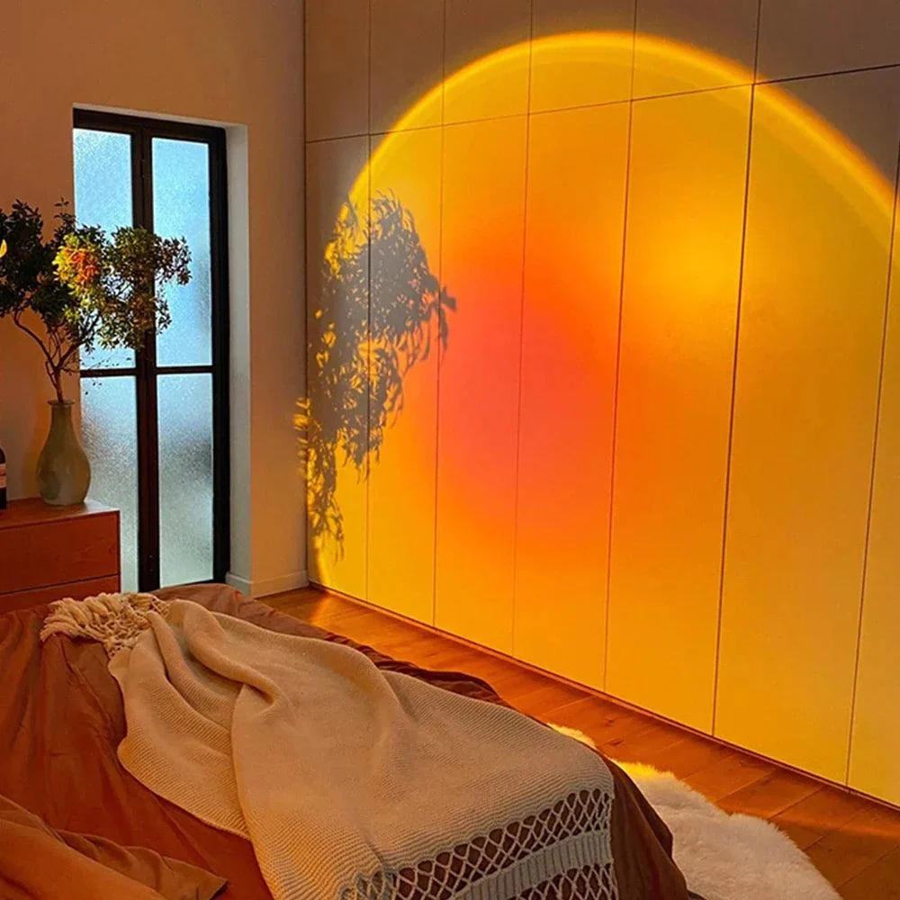 SmartBluetoothRainbowSunsetProjectorLamp-Homeko2 Smart Bluetooth Rainbow Sunset Projector Lamp - Homeko