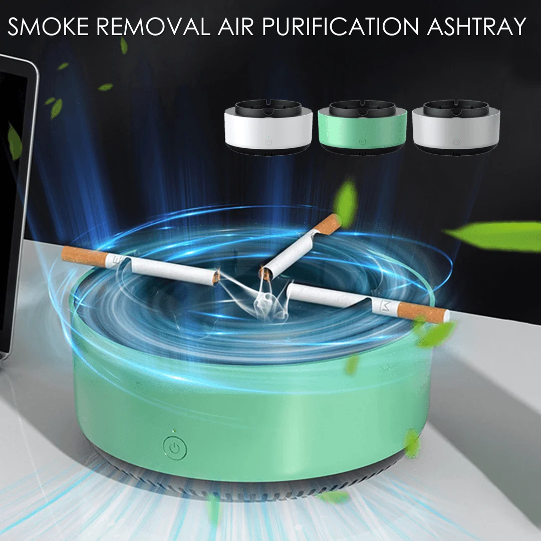 Smokeremovalairpurificationashtray 1