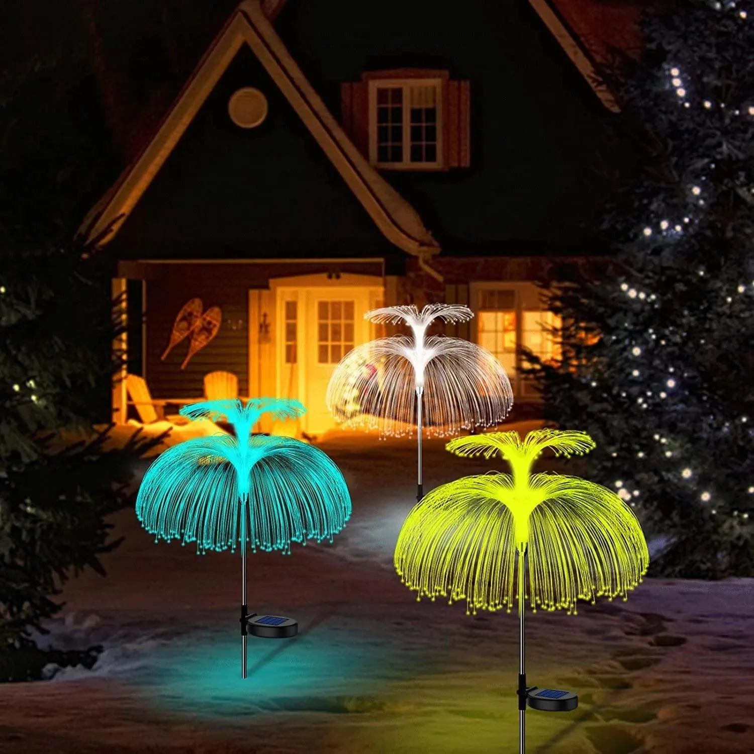 Solar Led Jellyfish Lights Outdoor Garden Decor Lawn Light 7 Color Change Waterproof Patio Yard Pathway 07efdef3 5658 453b B1f0 F16aa0d4b60d